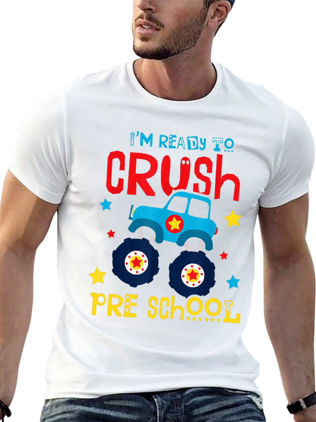 Crush Preschool Monster Truck T-Shirt