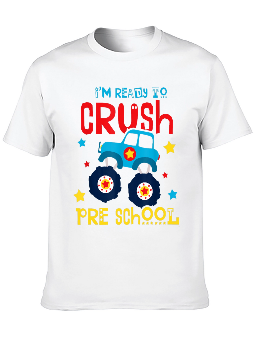 Crush Preschool Monster Truck T-Shirt