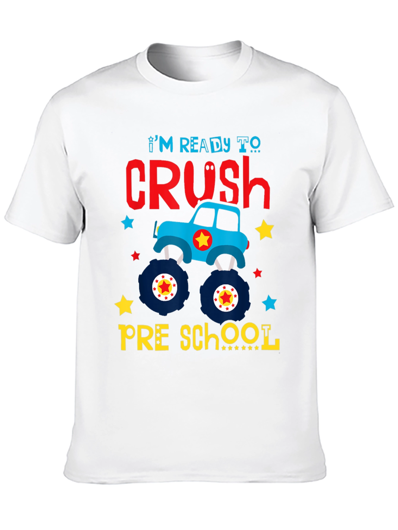 Crush Preschool Monster Truck T-Shirt
