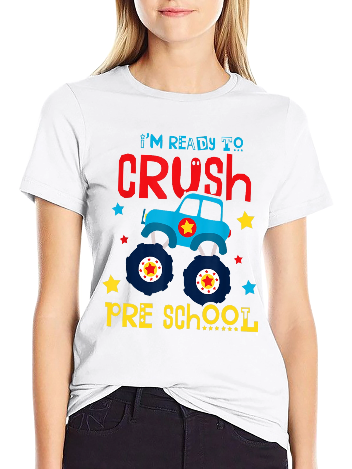 Crush Preschool Monster Truck T-Shirt