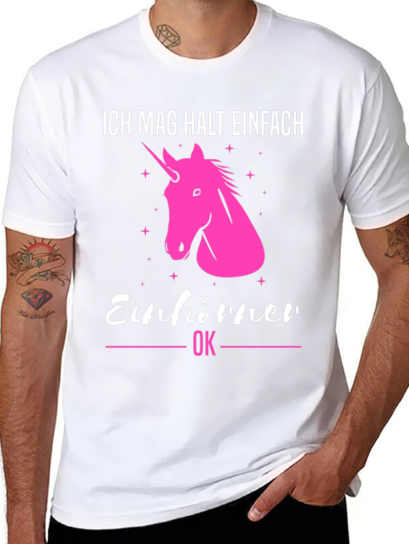 Ich Mag Halt Einfach Einhörner T-Shirt