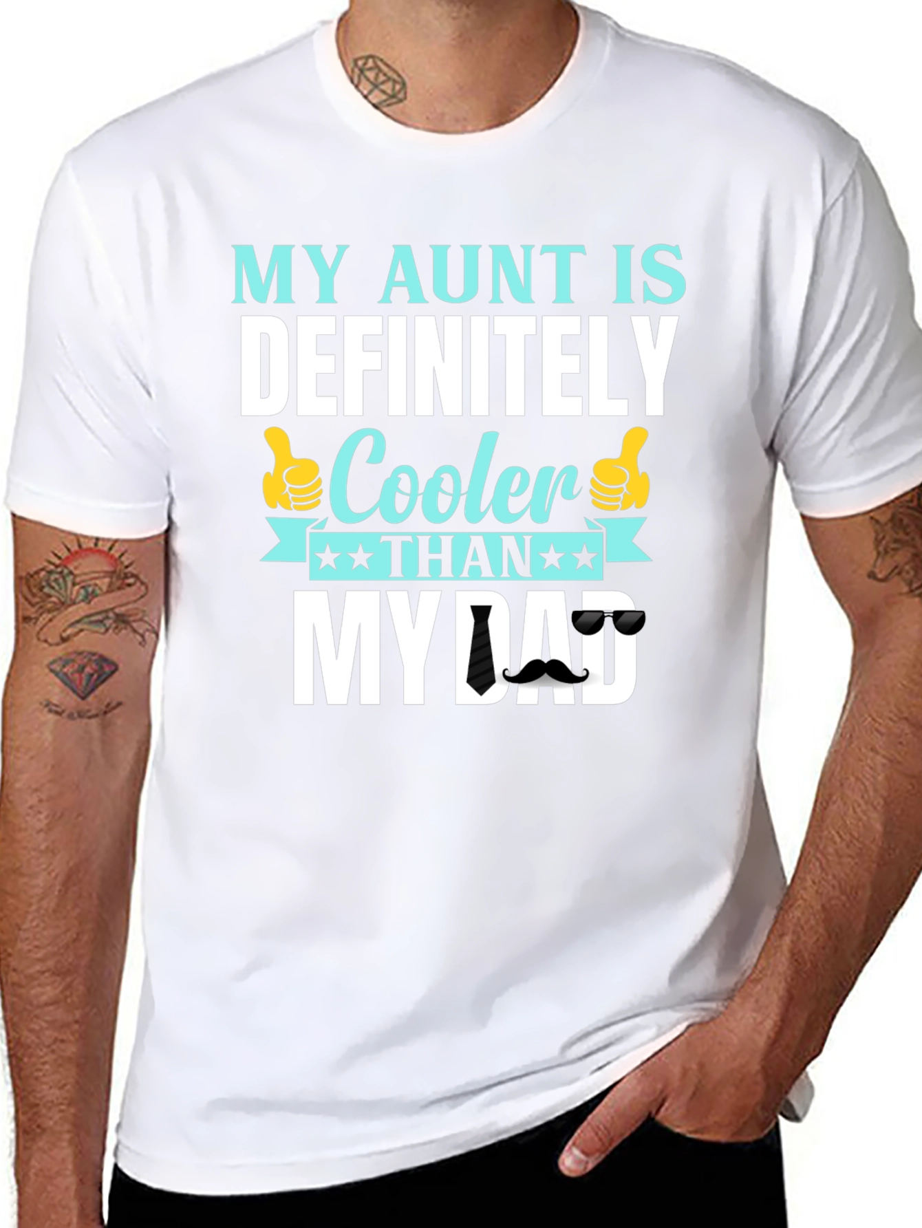 My Aunt is Cooler Than My Dad T-Shirt