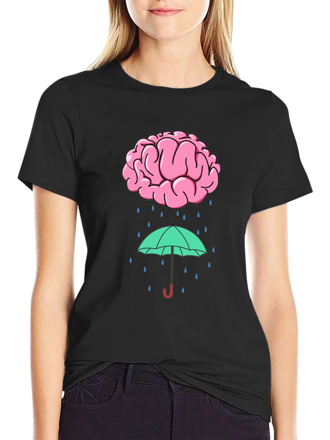 Brainstorm T-Shirt - Clever Rainy Day Design