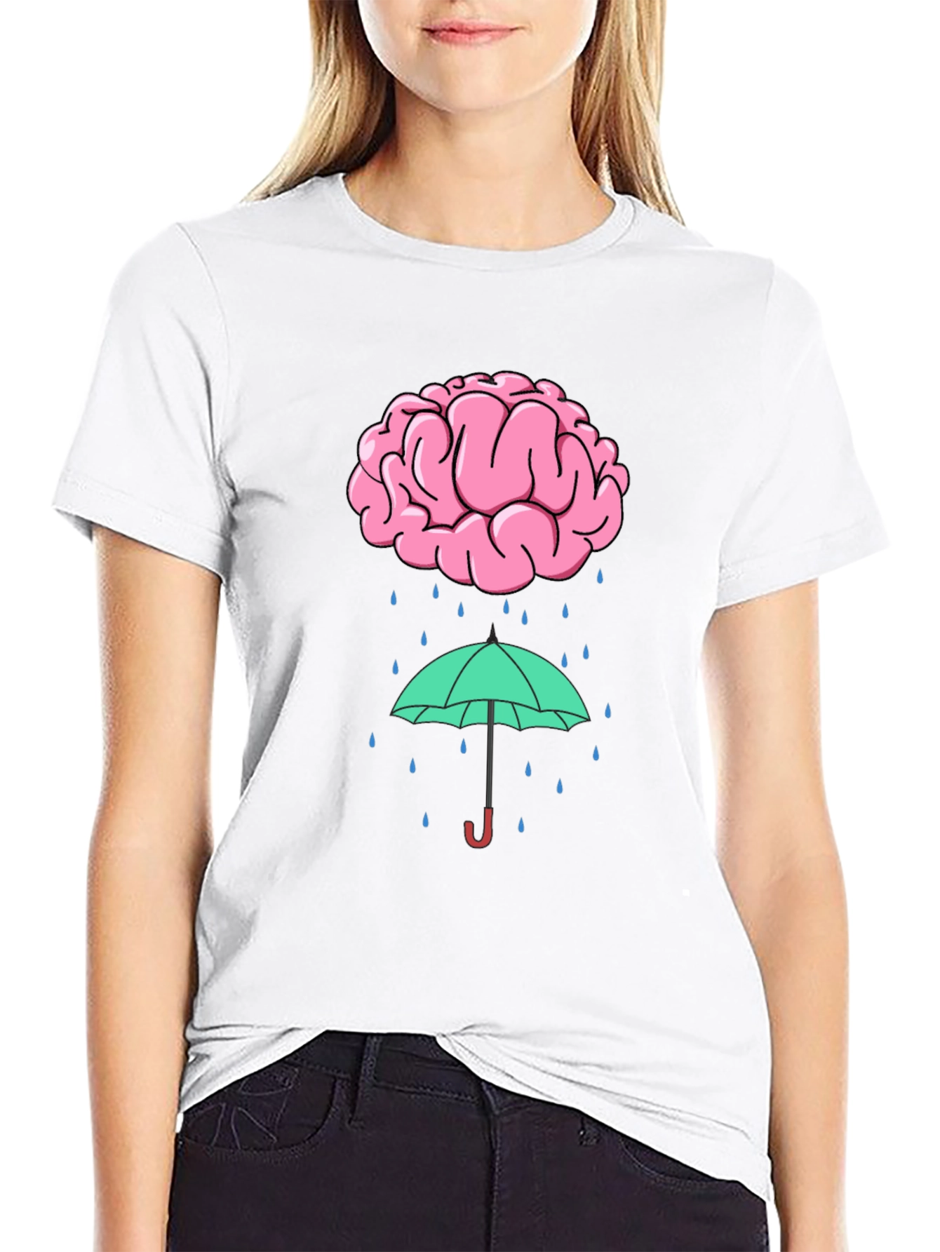 Brainstorm T-Shirt - Clever Rainy Day Design