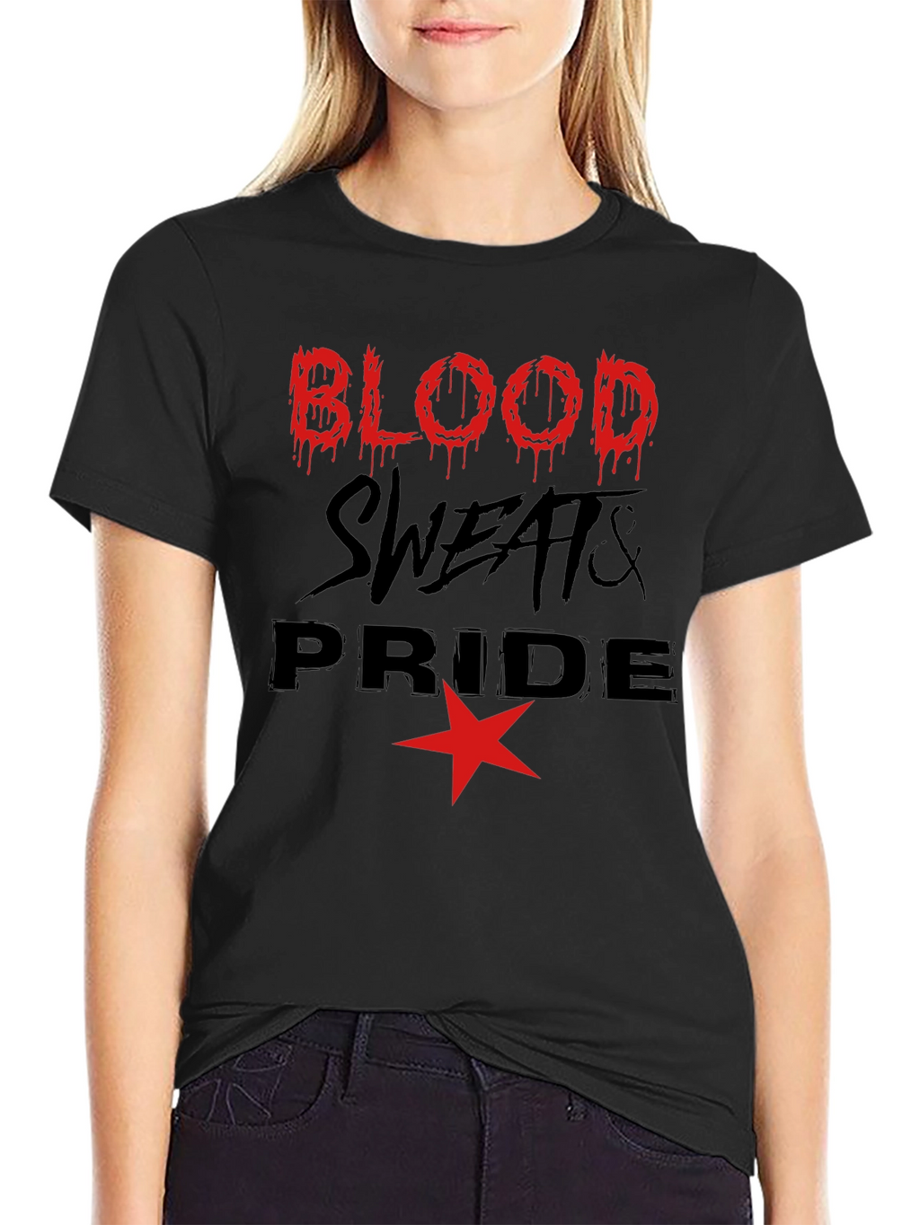 Blood Sweats & Pride Graphic Tee