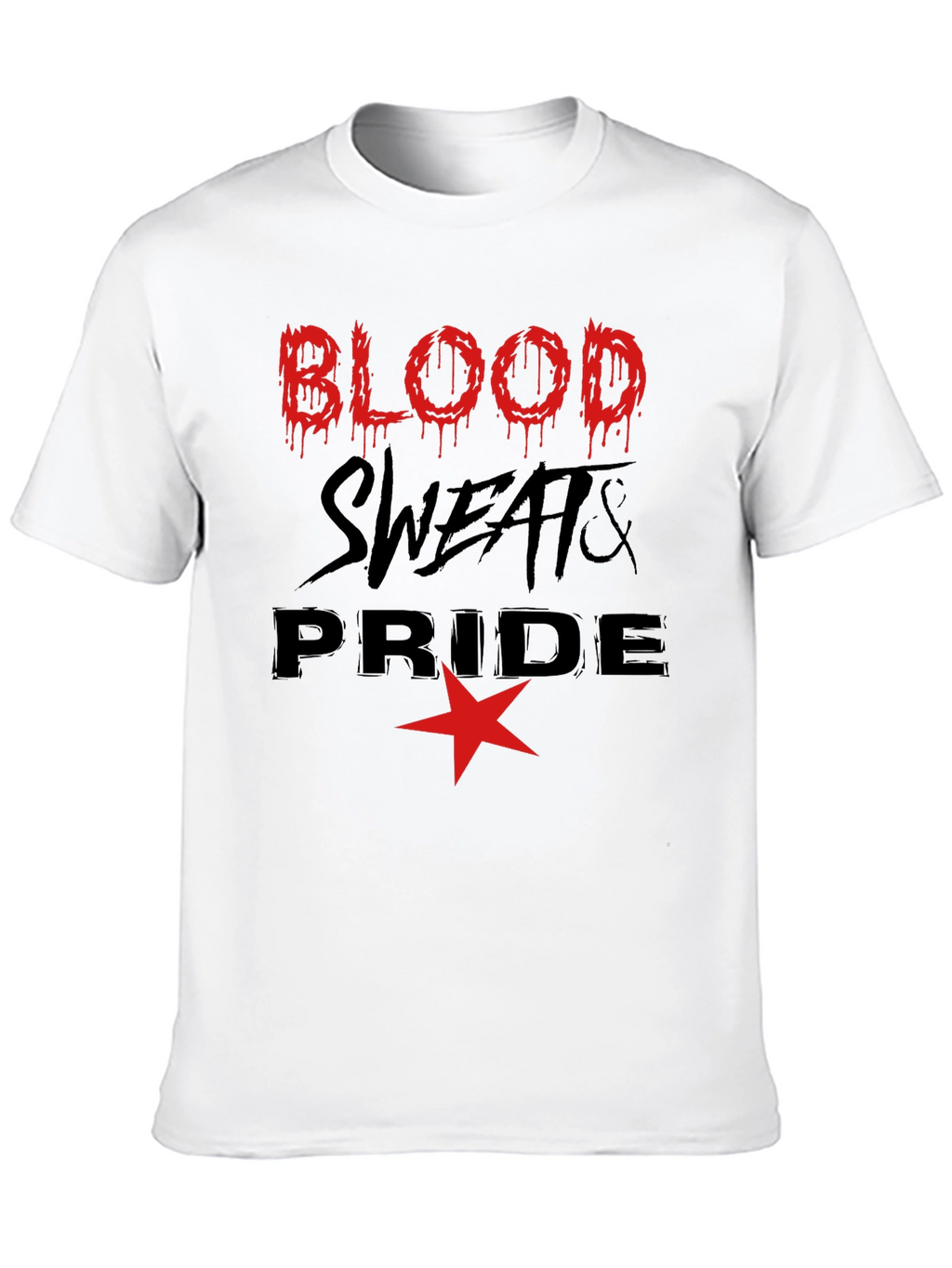 Blood Sweats & Pride Graphic Tee