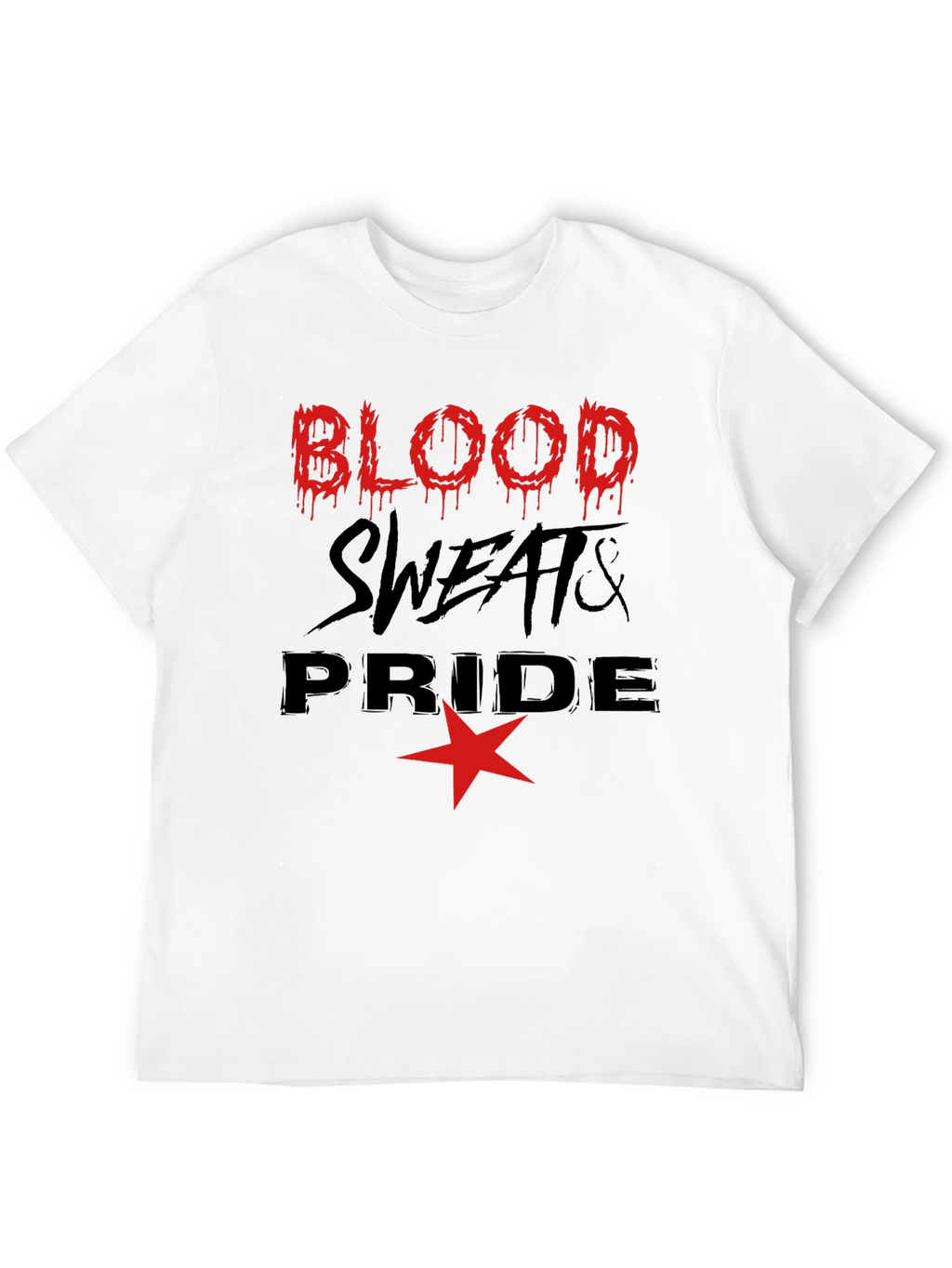 Blood Sweats & Pride Graphic Tee