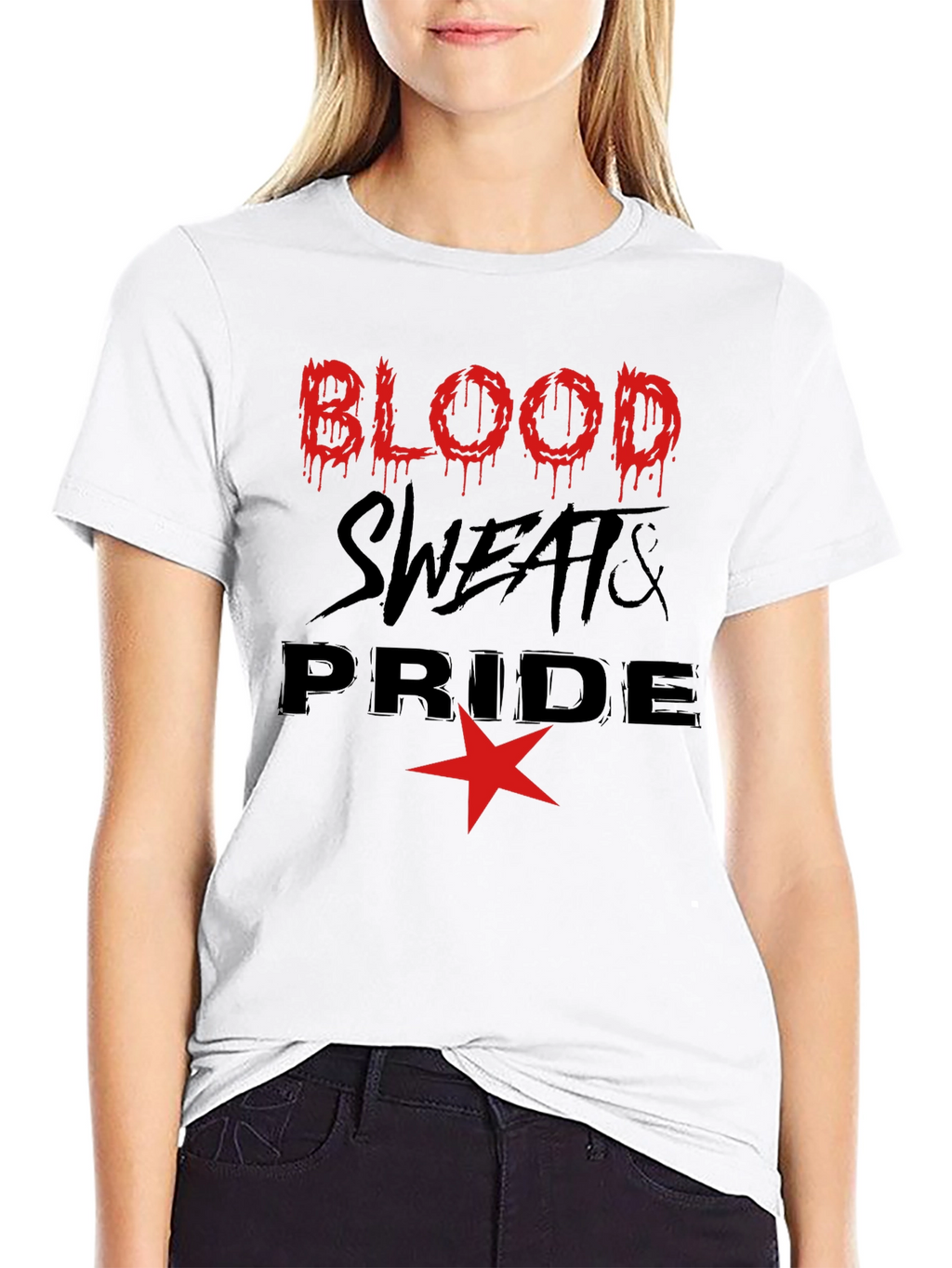 Blood Sweats & Pride Graphic Tee