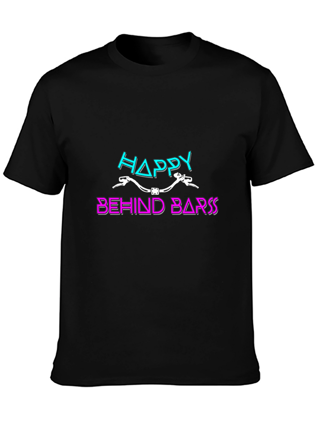 Happy Behind Bars Graphic T-Shirt