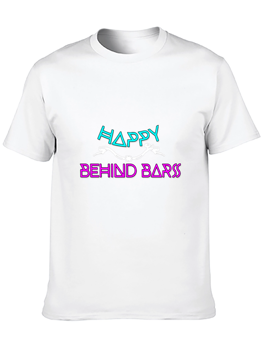 Happy Behind Bars Graphic T-Shirt