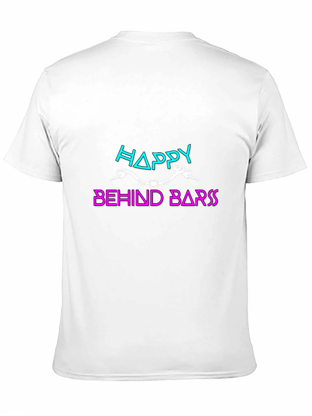 Happy Behind Bars Graphic T-Shirt