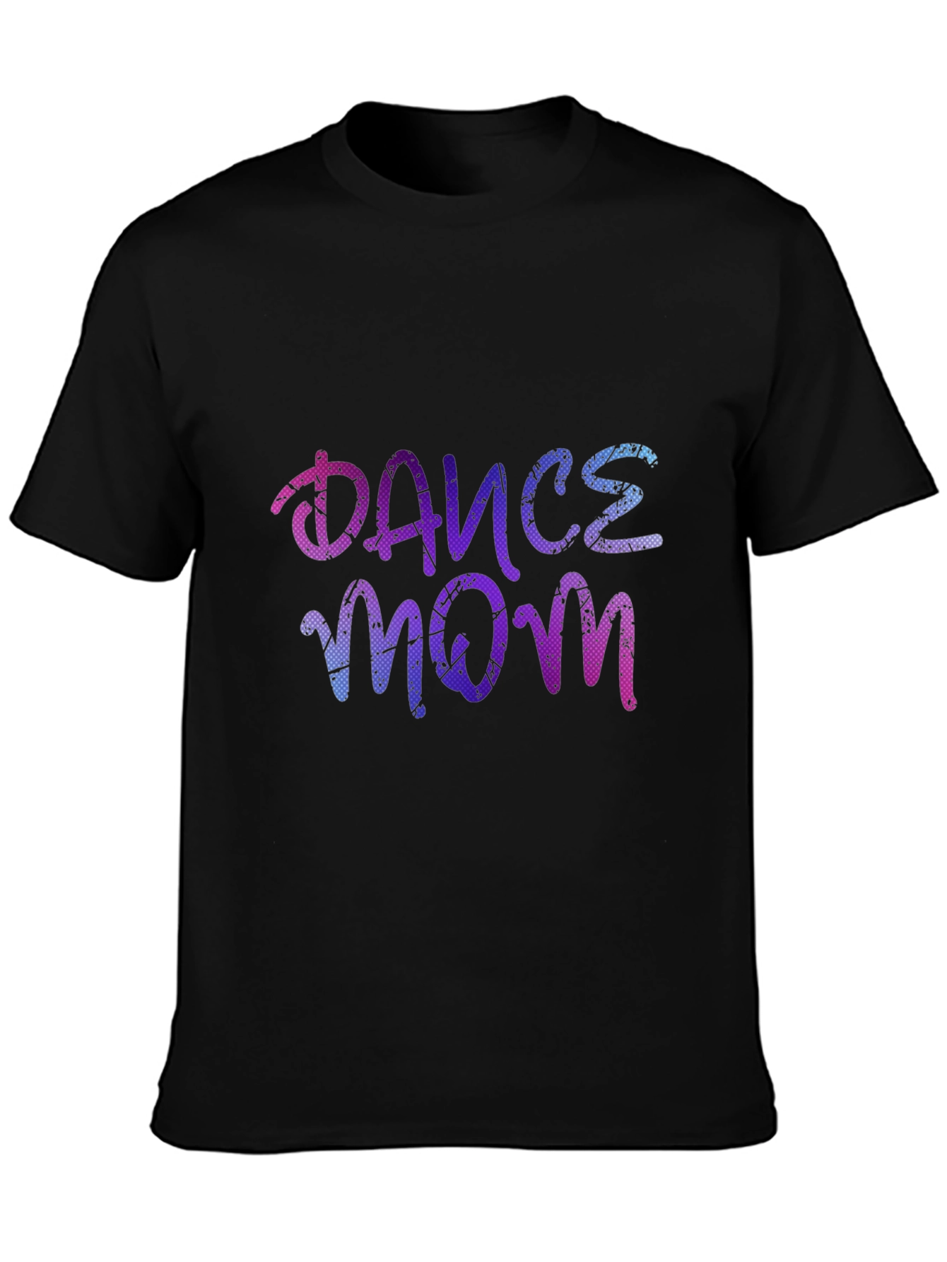 Dance Mom T-Shirt - Black Crew Neck