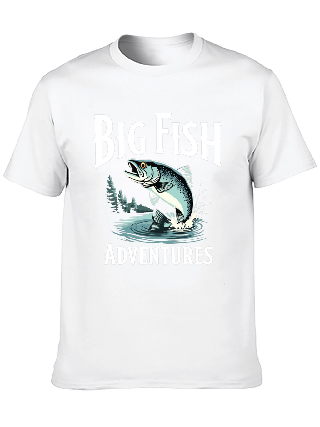 Big Fish Adventures Black T-Shirt