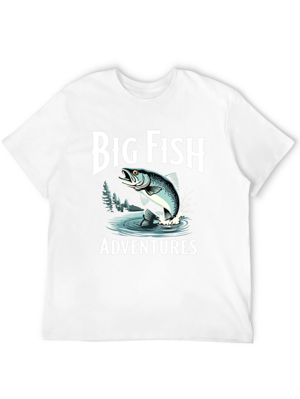 Big Fish Adventures Black T-Shirt