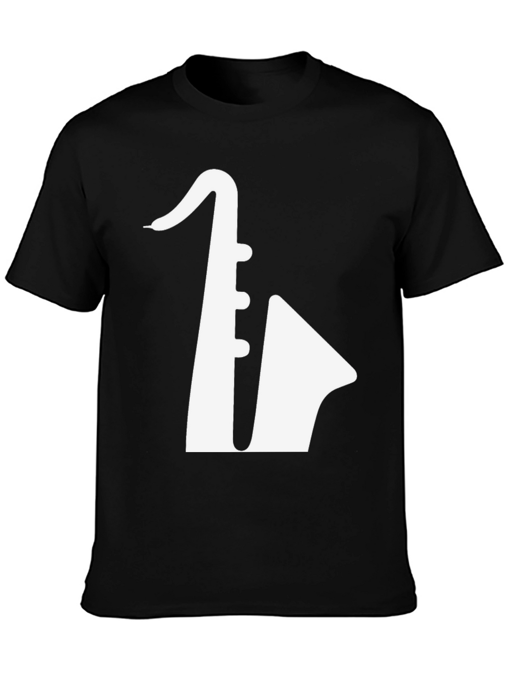 Saxophone Graphic Tee - Cool Music Shirt