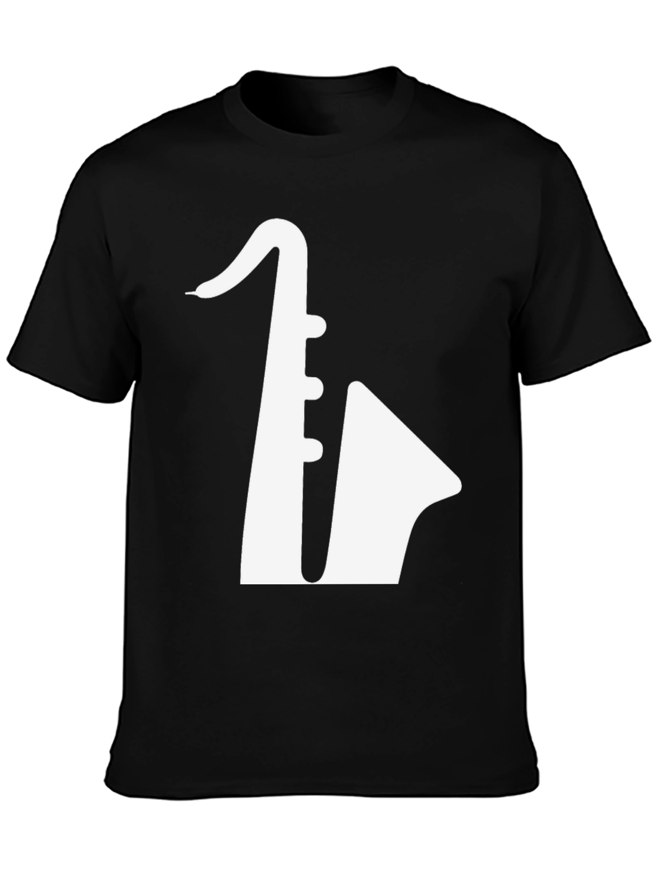 Saxophone Graphic Tee - Cool Music Shirt