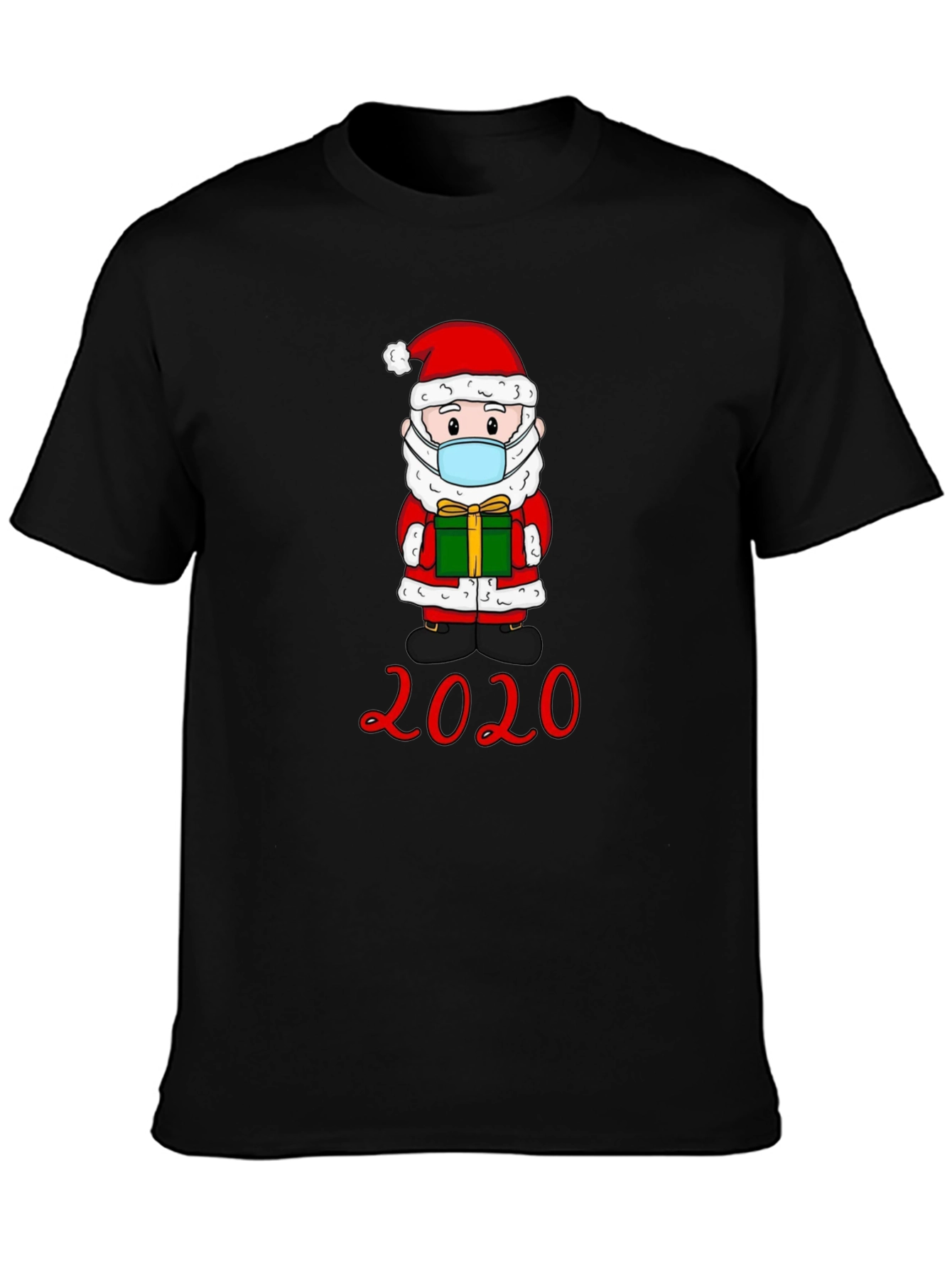 Santa Mask 2020 Graphic Tee