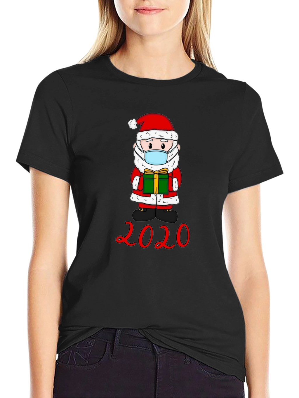 Santa Mask 2020 Graphic Tee