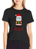 Santa Mask 2020 Graphic Tee