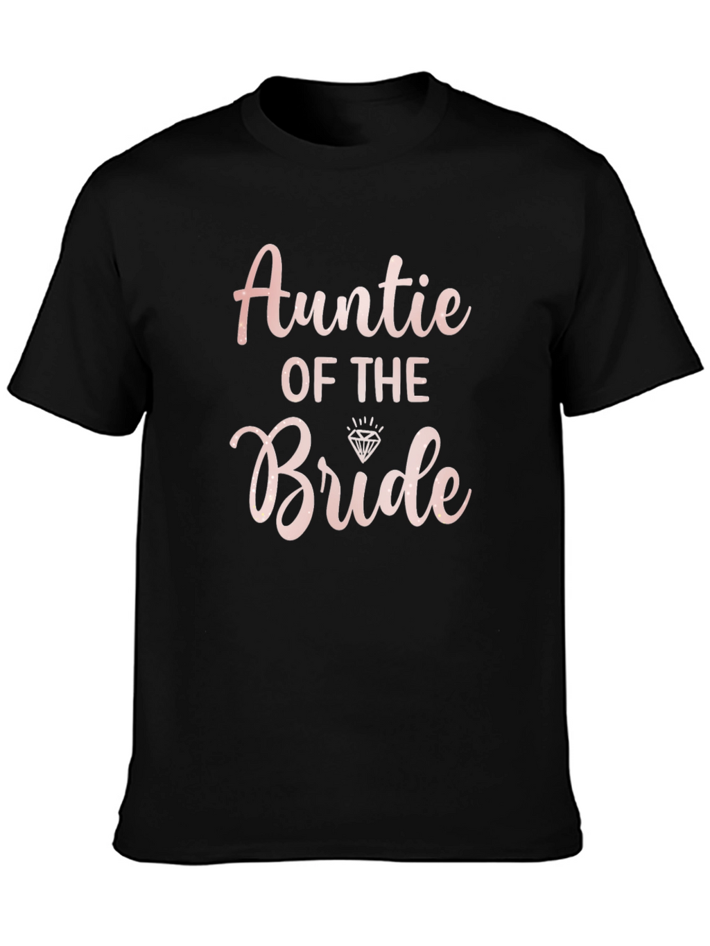 Auntie of the Bride Wedding T-Shirt