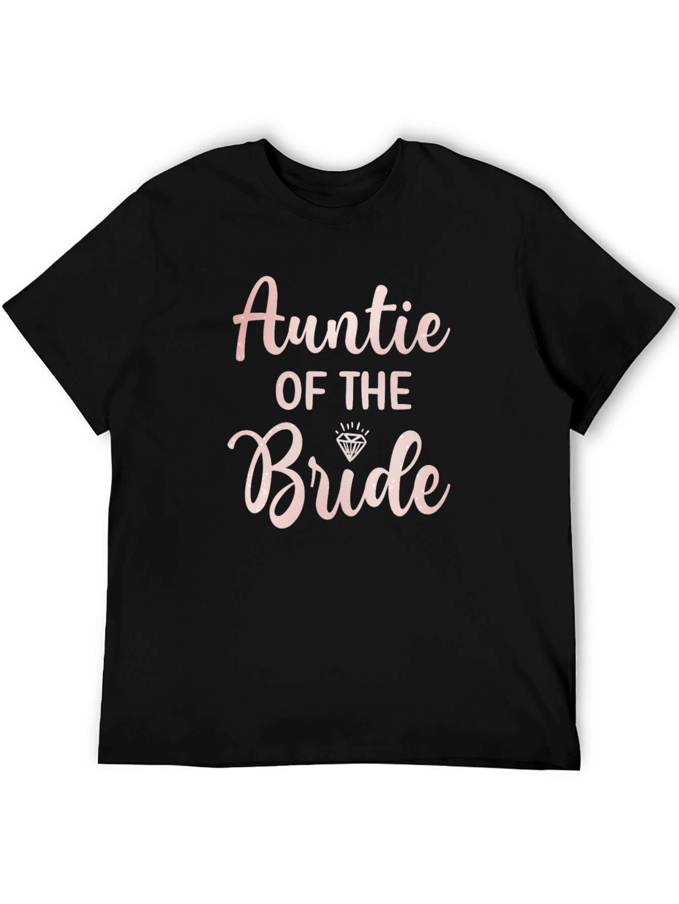 Auntie of the Bride Wedding T-Shirt