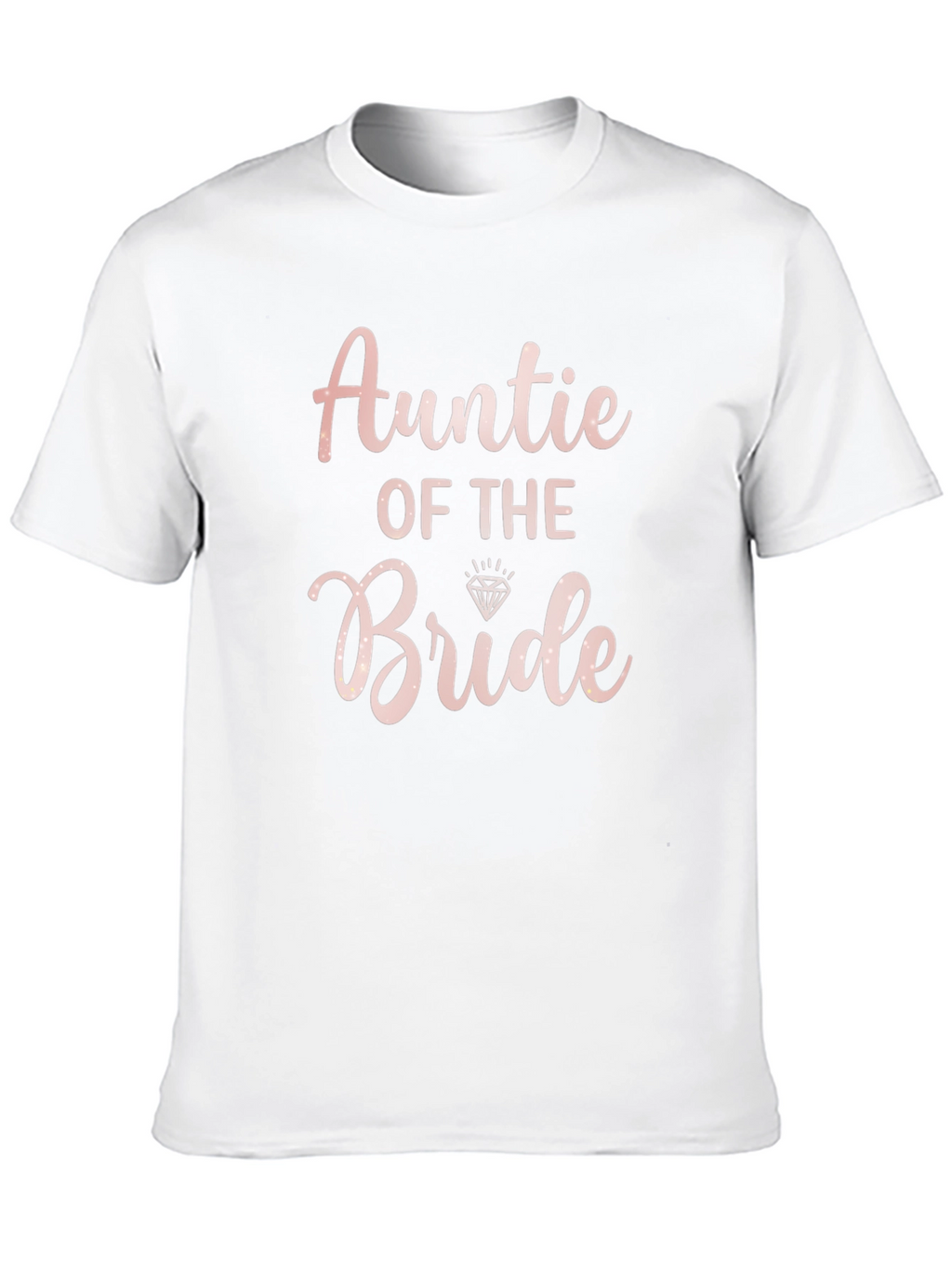 Auntie of the Bride Wedding T-Shirt