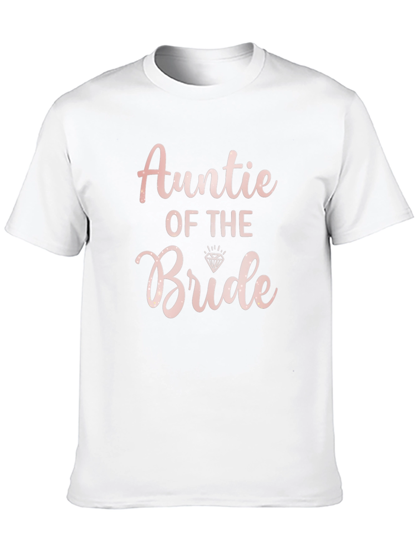 Auntie of the Bride Wedding T-Shirt