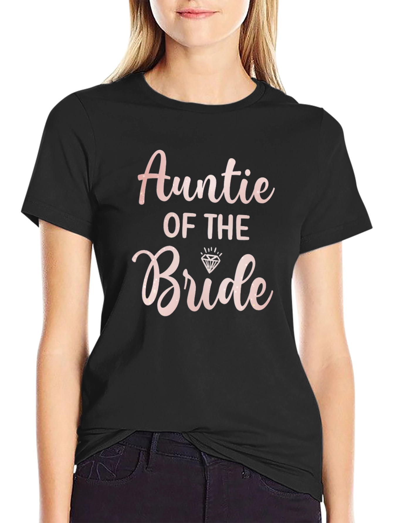 Auntie of the Bride Wedding T-Shirt