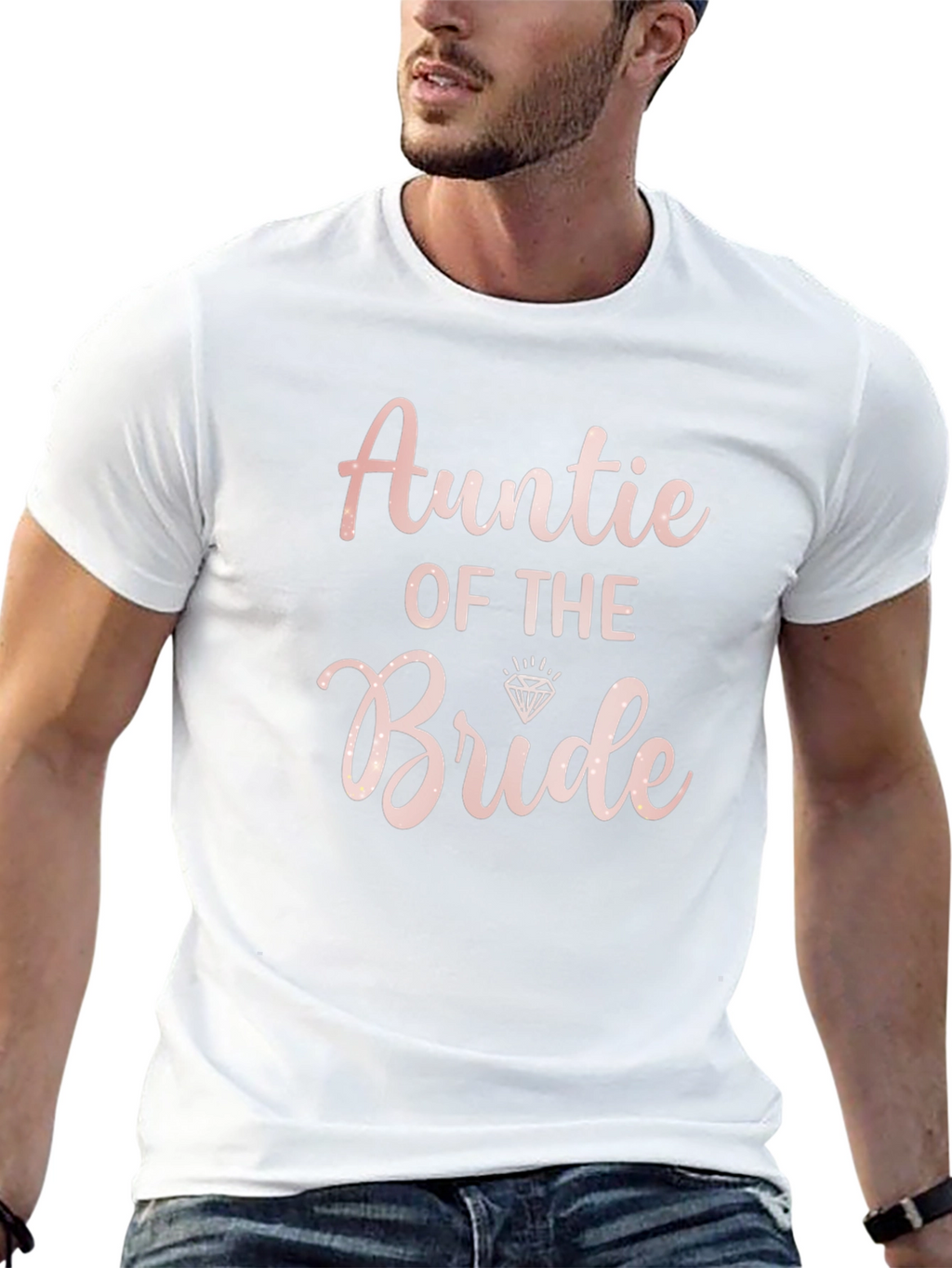 Auntie of the Bride Wedding T-Shirt