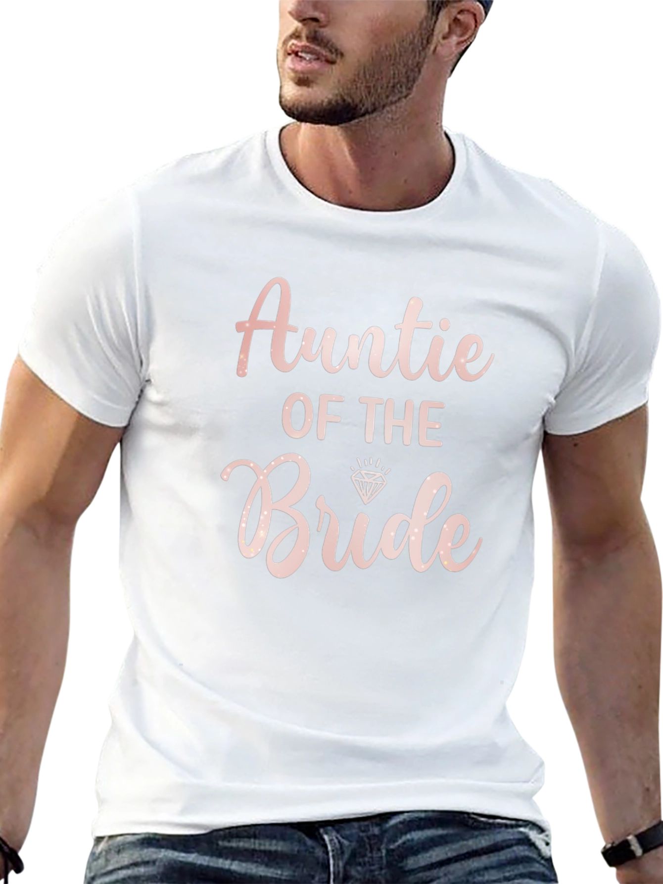 Auntie of the Bride Wedding T-Shirt