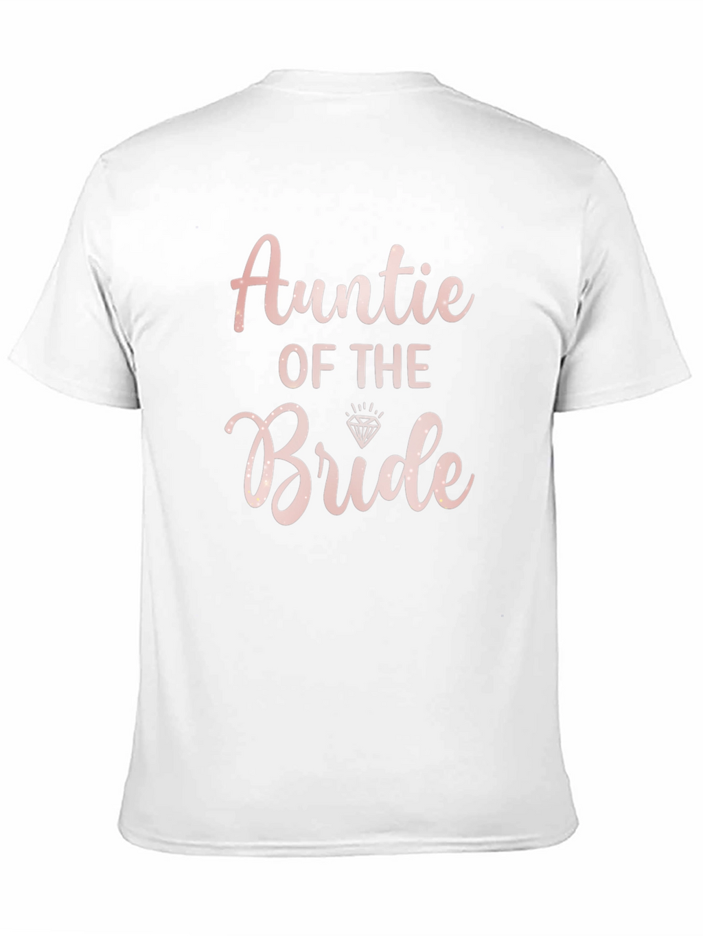 Auntie of the Bride Wedding T-Shirt