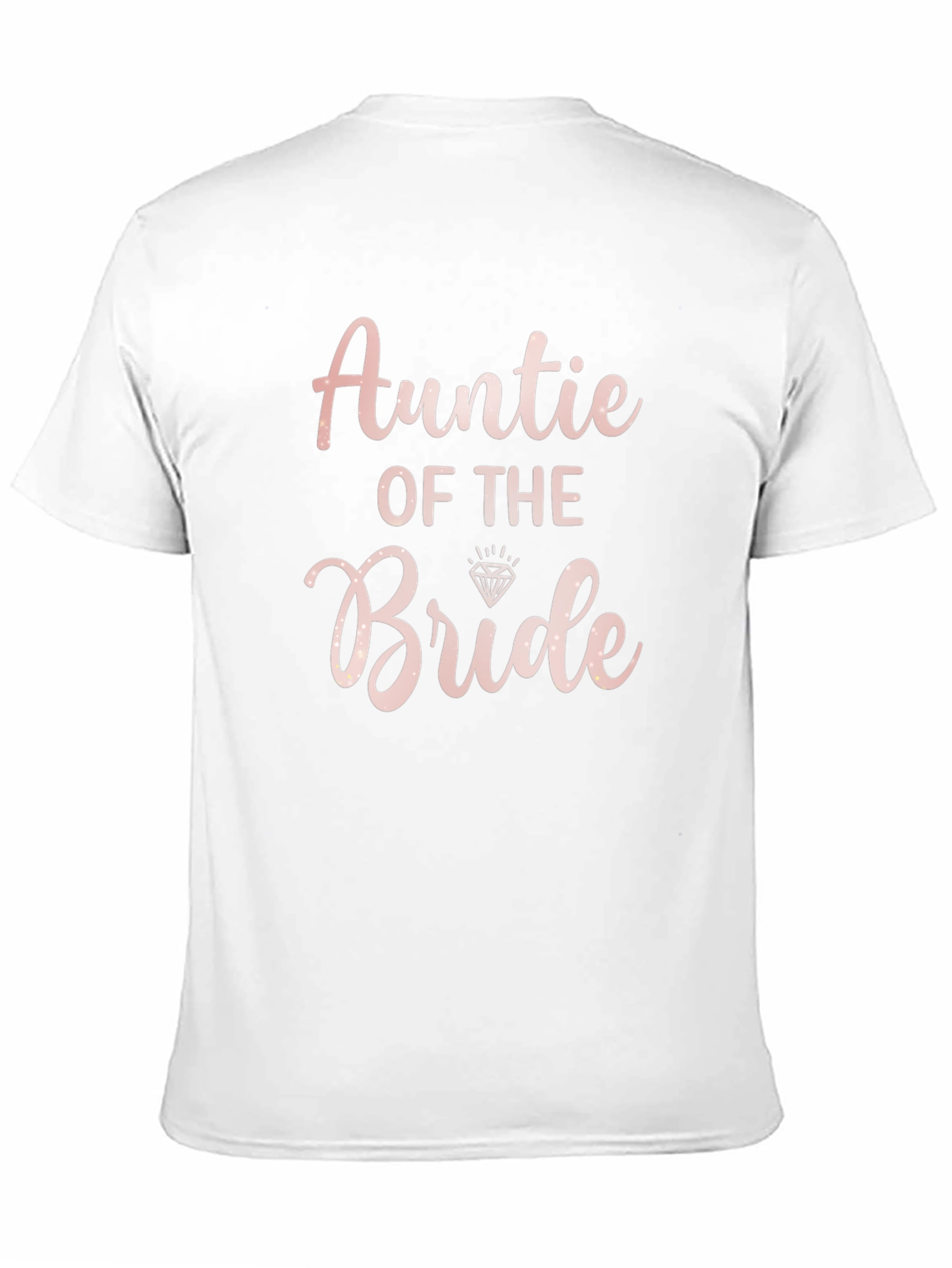 Auntie of the Bride Wedding T-Shirt