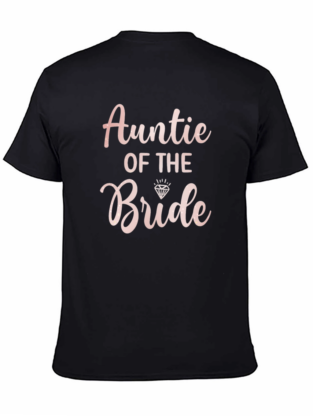 Auntie of the Bride Wedding T-Shirt