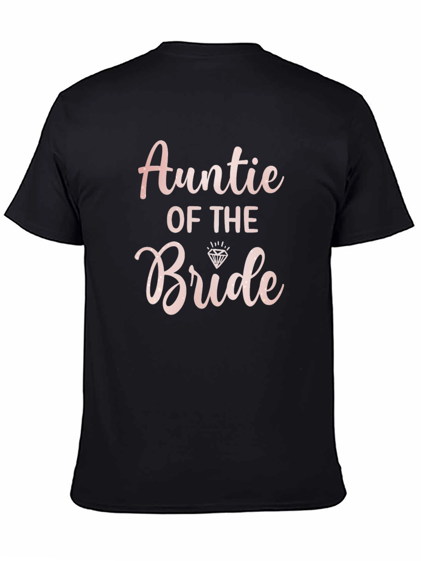 Auntie of the Bride Wedding T-Shirt