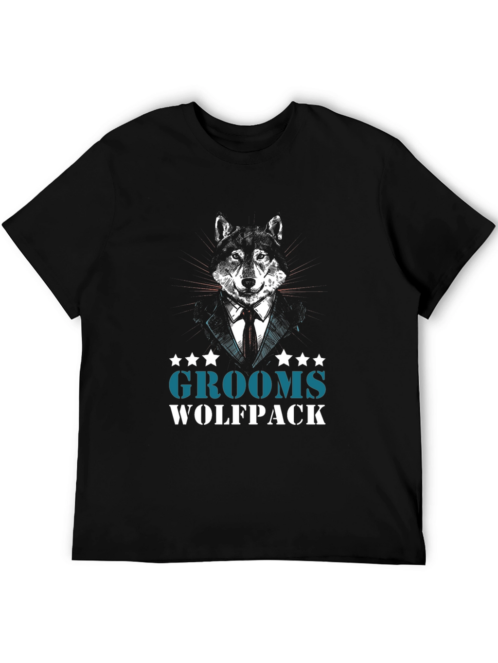Grooms Wolfpack T-Shirt
