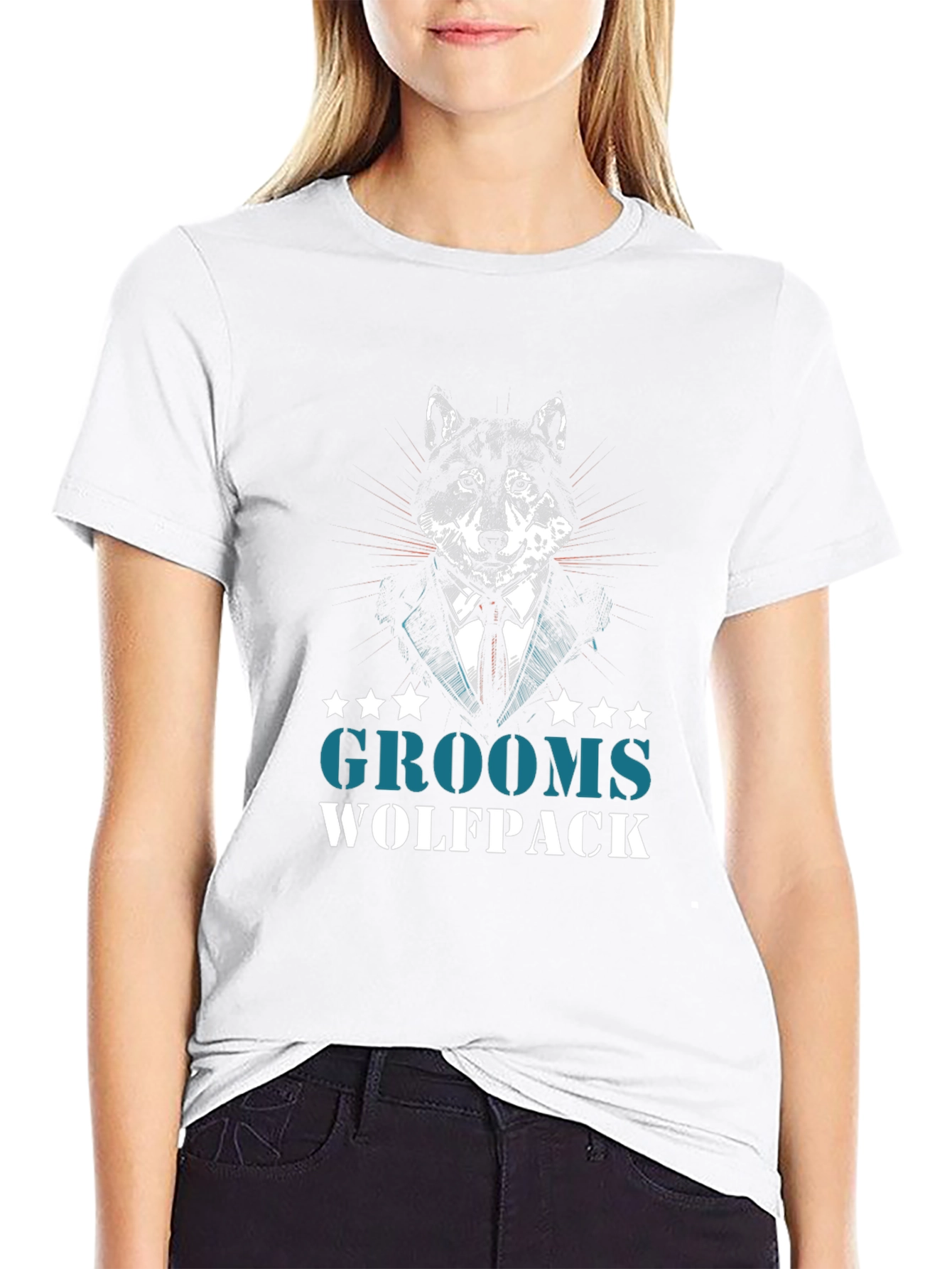 Grooms Wolfpack T-Shirt