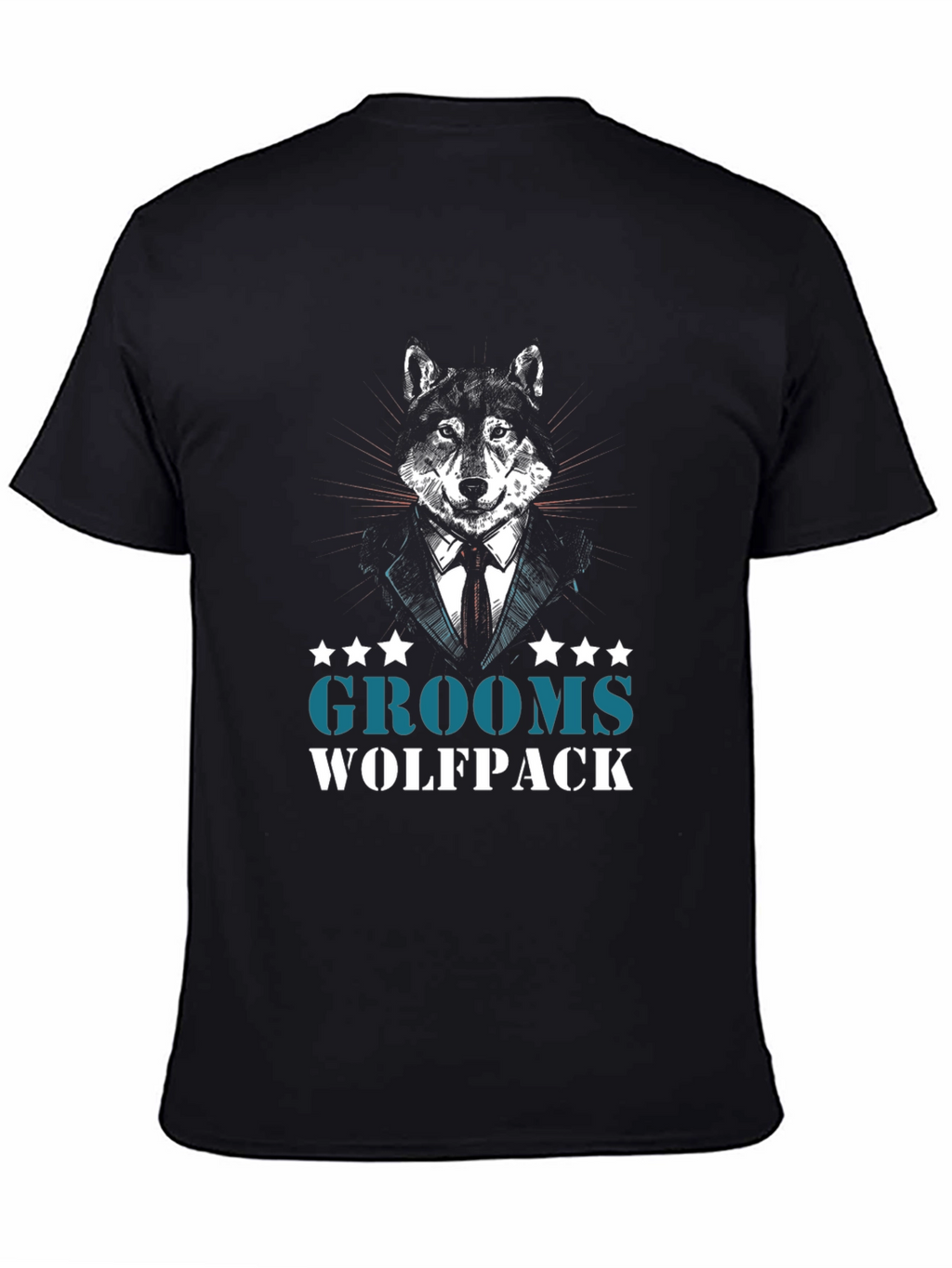 Grooms Wolfpack T-Shirt