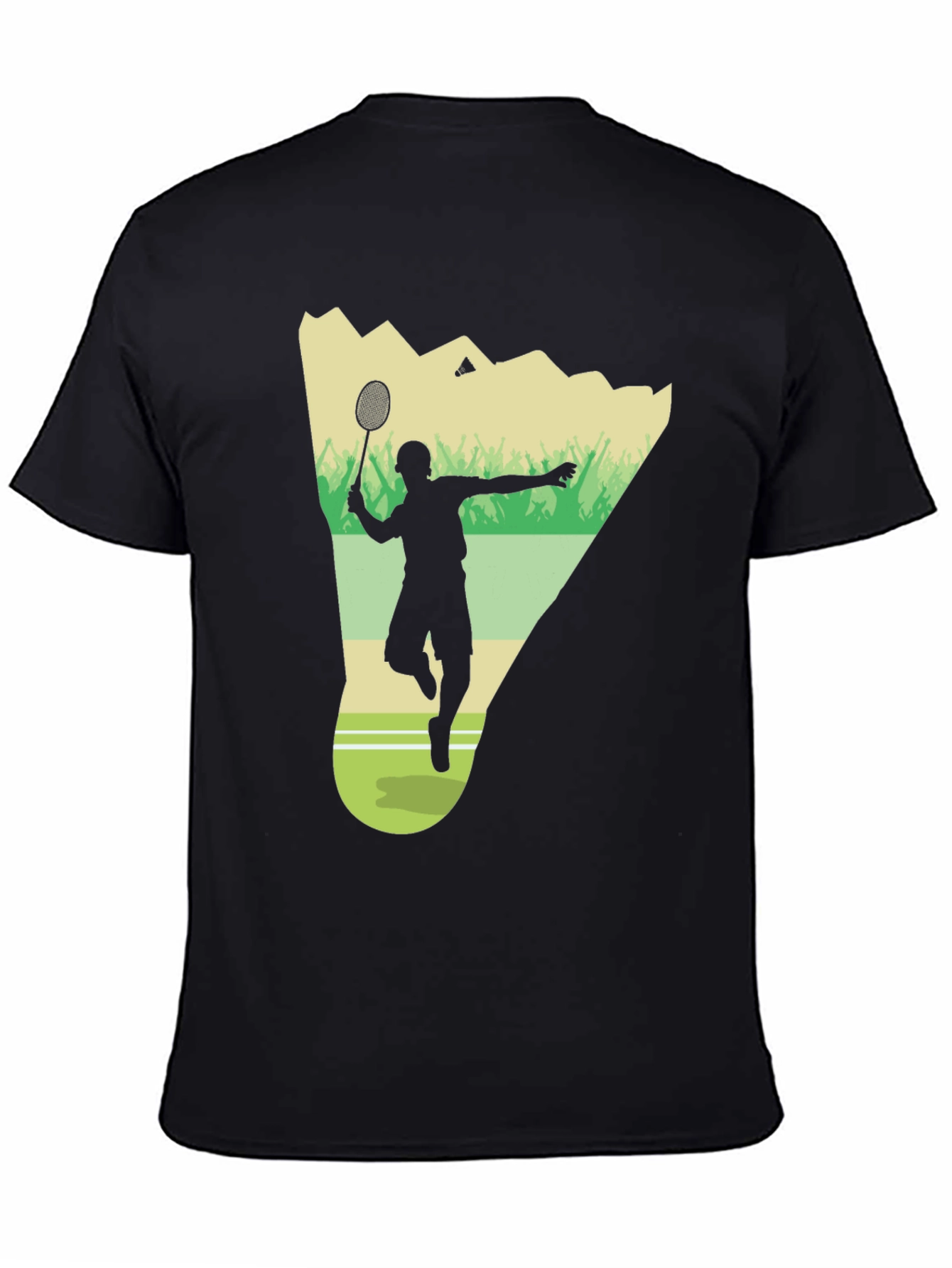 Badminton Player Graphic Tee - Smash Your Style!