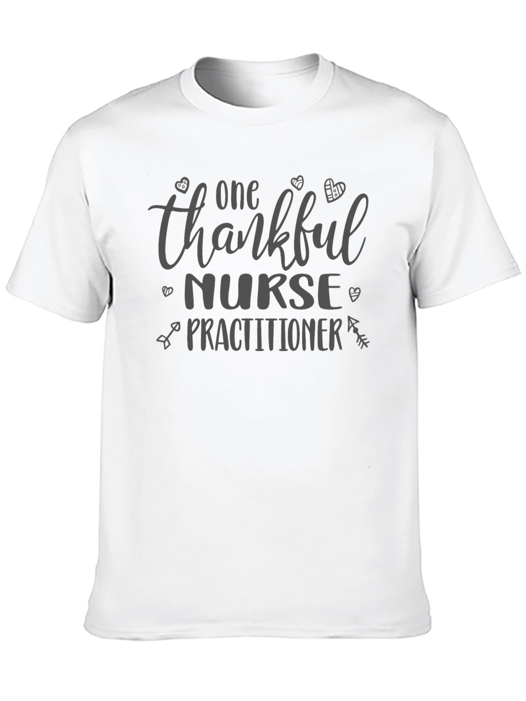 Thankful Nurse Practitioner Black Tee