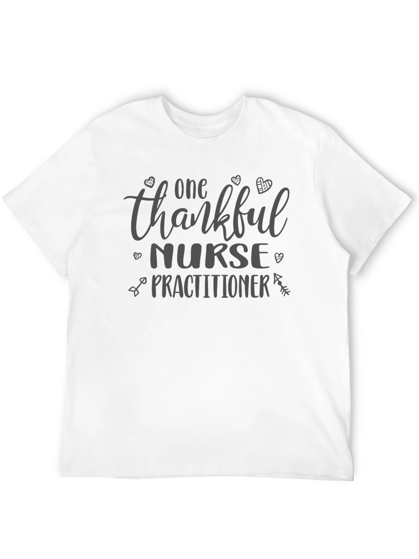 Thankful Nurse Practitioner Black Tee