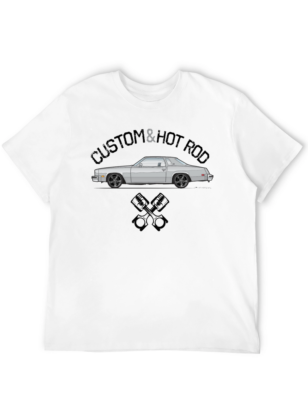 Custom & Hot Rod Car Graphic T-Shirt