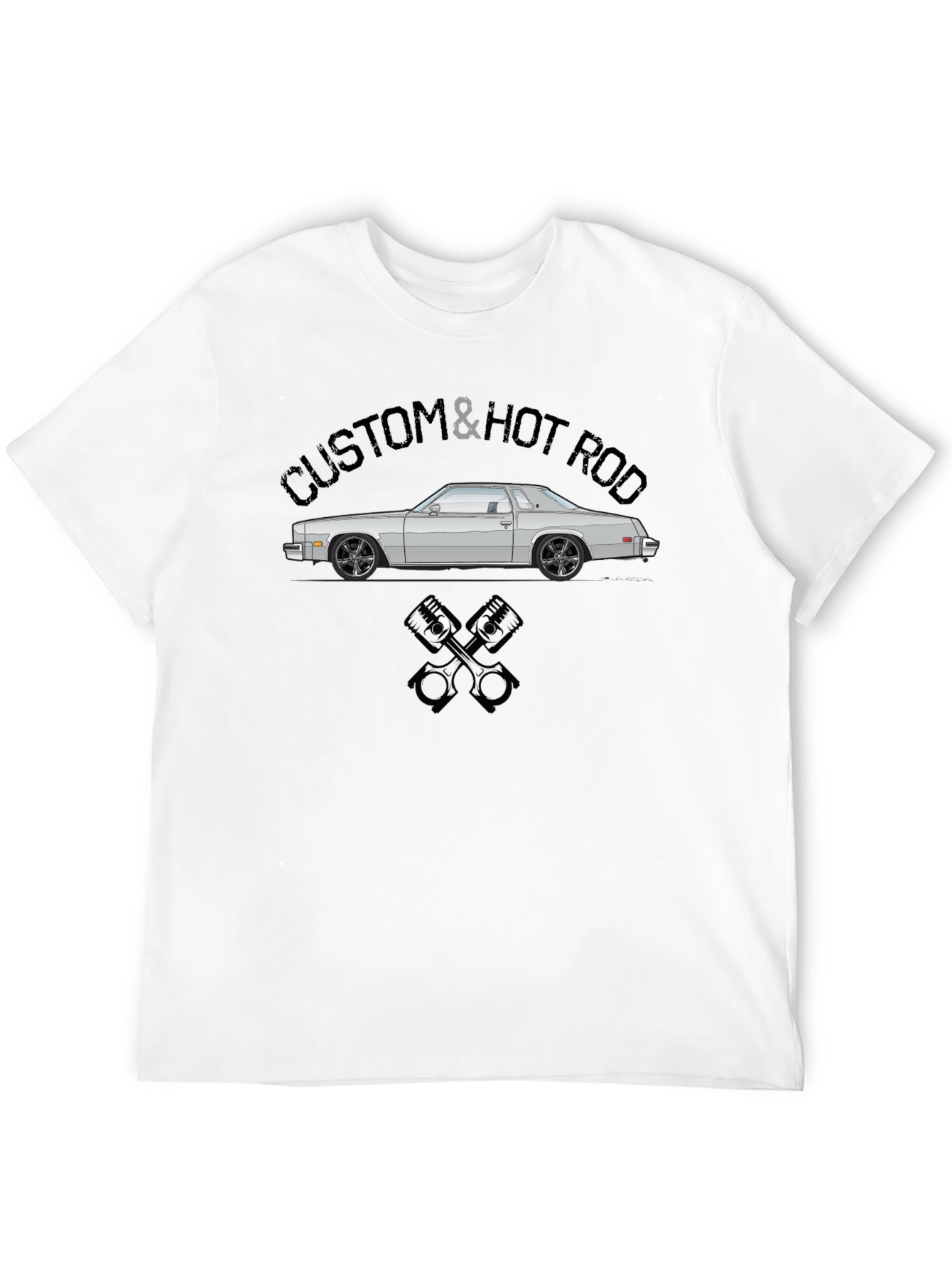 Custom & Hot Rod Car Graphic T-Shirt