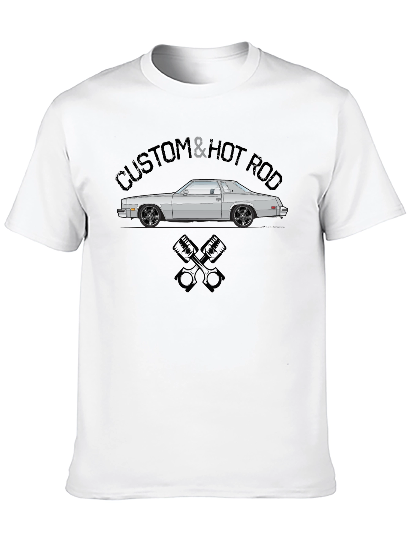 Custom & Hot Rod Car Graphic T-Shirt