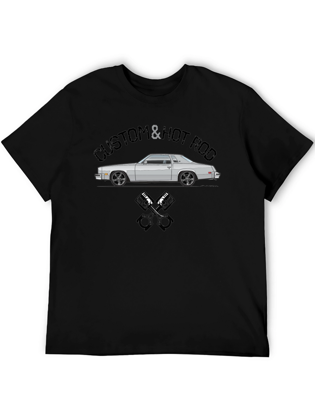 Custom & Hot Rod Car Graphic T-Shirt