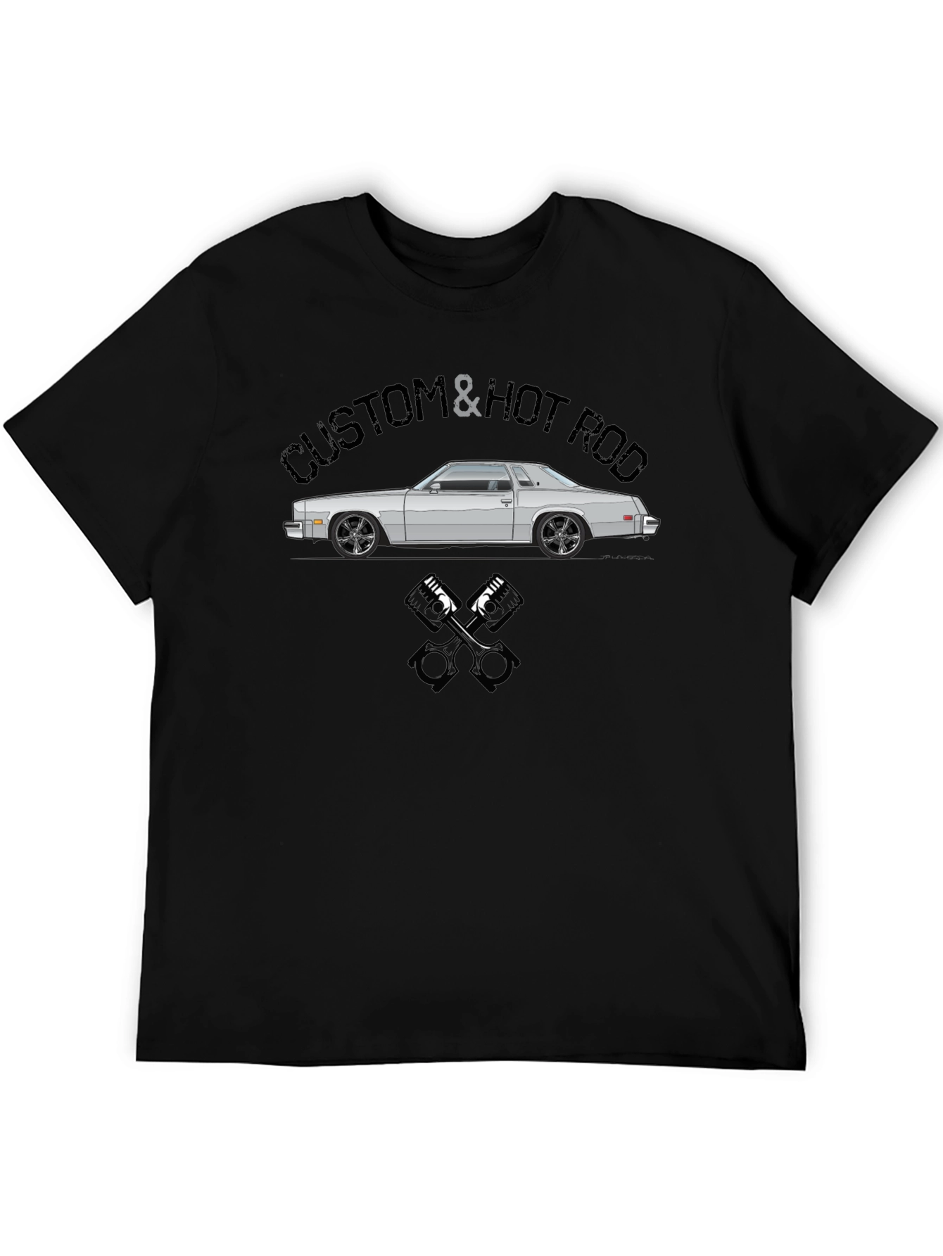 Custom & Hot Rod Car Graphic T-Shirt