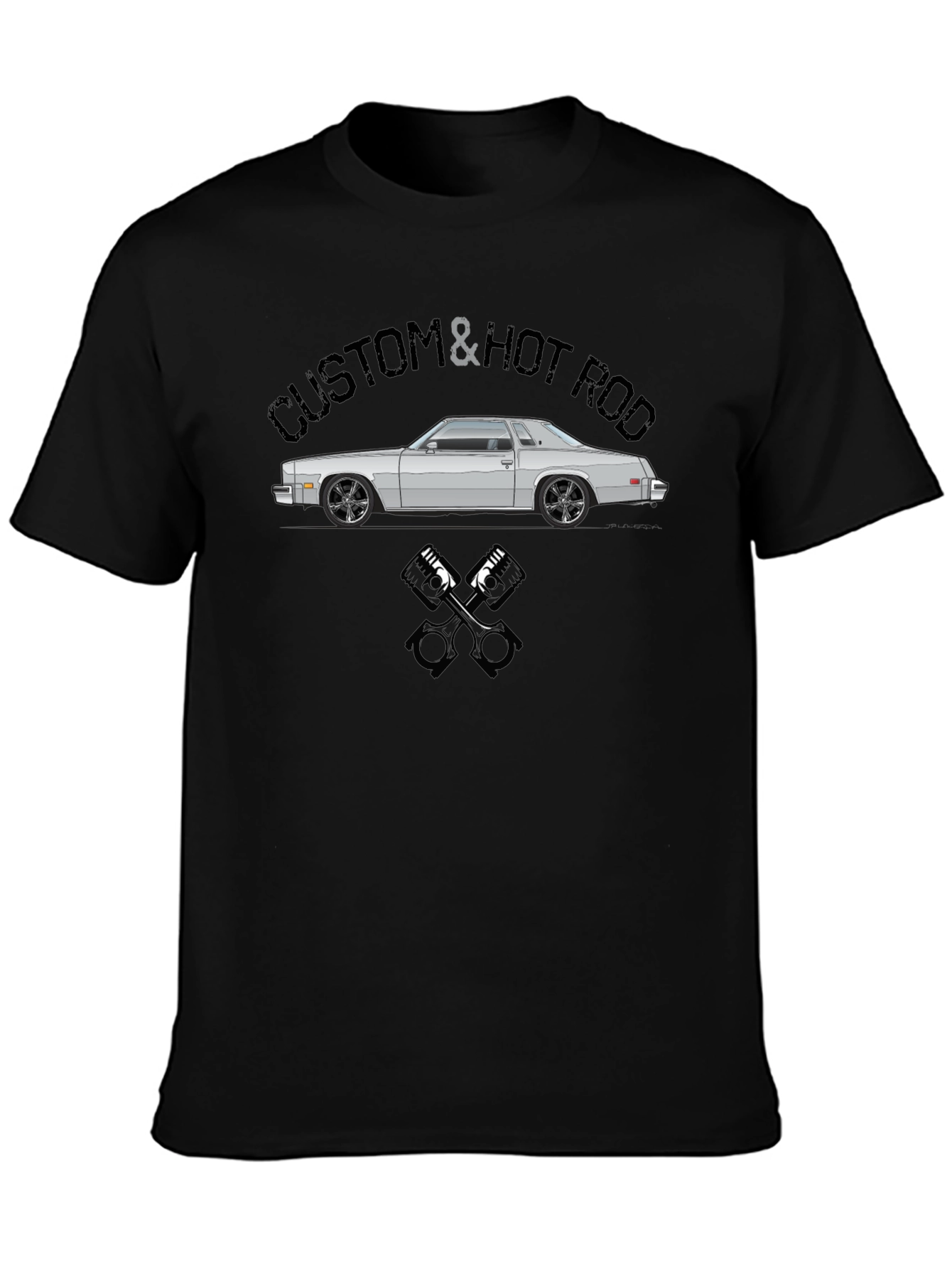 Custom & Hot Rod Car Graphic T-Shirt