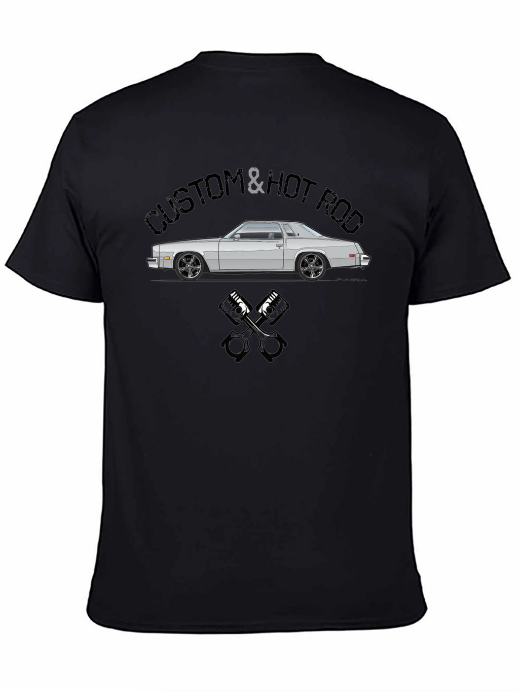 Custom & Hot Rod Car Graphic T-Shirt