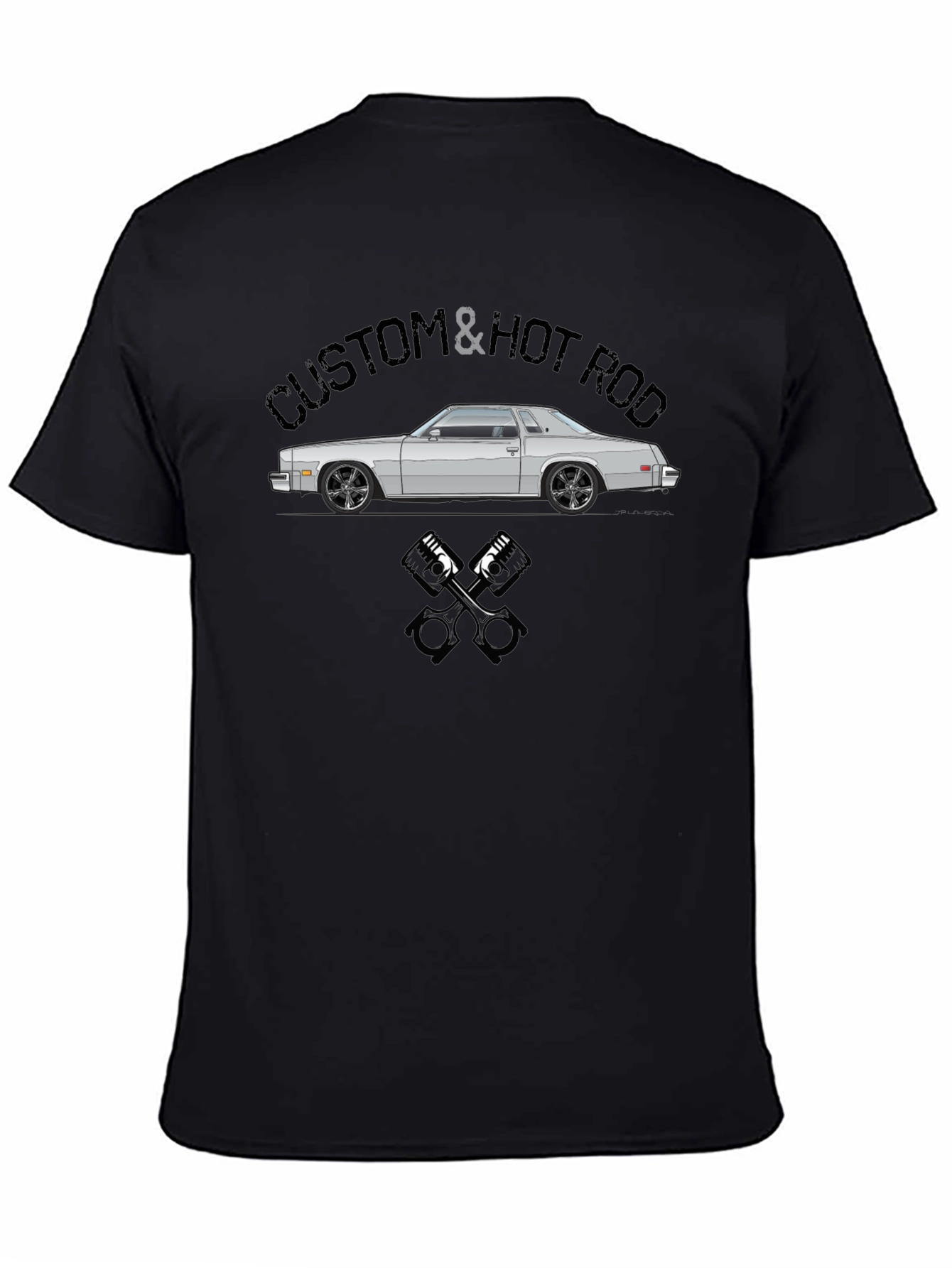 Custom & Hot Rod Car Graphic T-Shirt