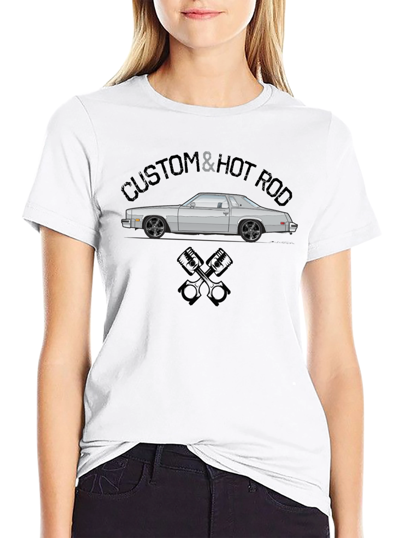 Custom & Hot Rod Car Graphic T-Shirt