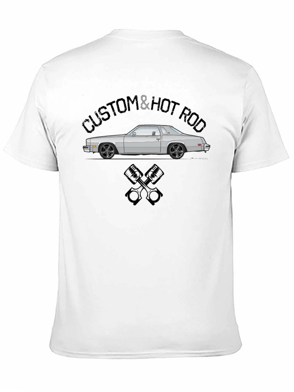 Custom & Hot Rod Car Graphic T-Shirt